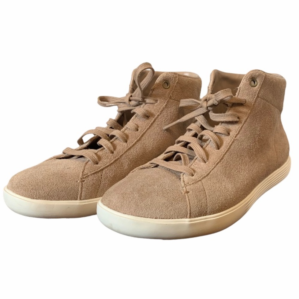 New Cole Haan Grand OS High Top Suede Sneakers